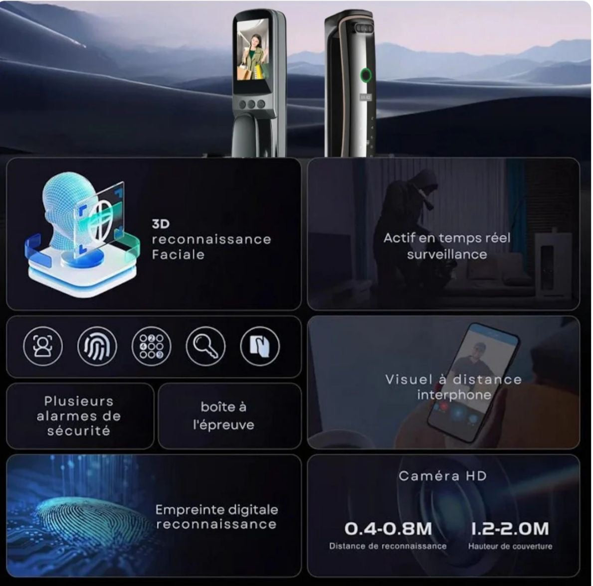 Serrure intelligente QM 30